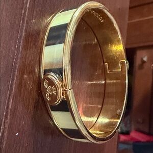 MacKenzie-Childs Gold Bangle Bracelet